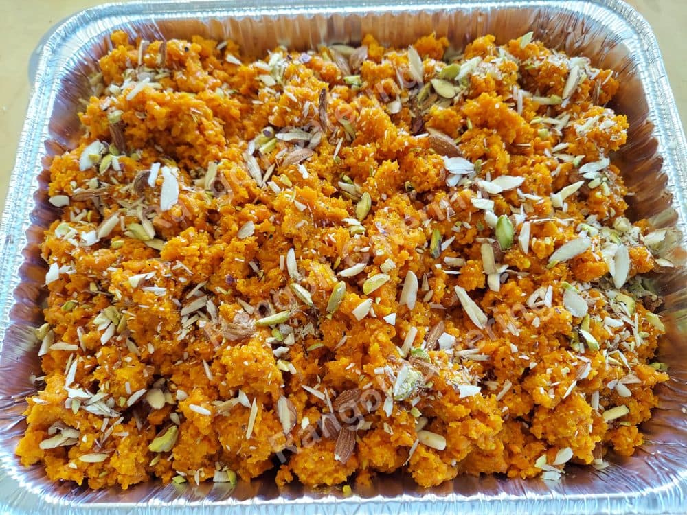 Gajar Halwa, homestyle Indian catering